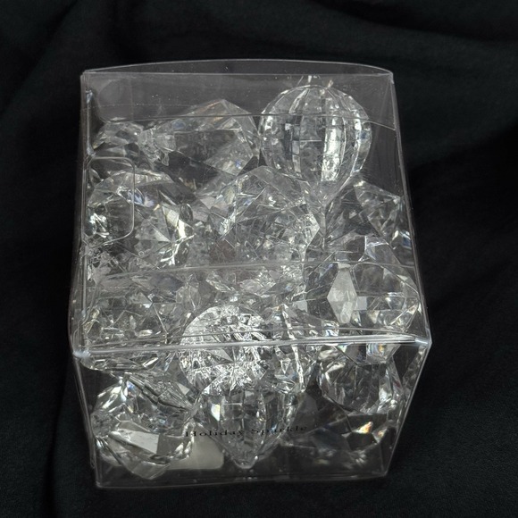 Pottery Barn Holiday Sparkle Sparkling Gems Scatter Vase Filler Ornament Decor - Picture 8 of 9